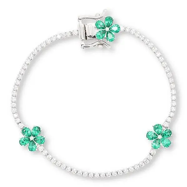 Radiance by Absolute™ Floral Tennis Bracelet