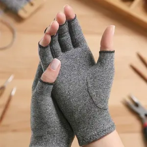 Arthritis Compression Gloves for Hand Pain Relief - Improve Circulation, Reduce Stiffness & Swelling. Breathable Stretch Fabric for All-Day Comfort. Ideal for Gardening, Typing, Work, Sports & Daily Activities.