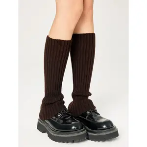 Cider [6 colors, size One Size-One Size] Solid Thin Leg Warmers