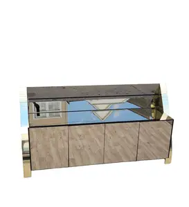 MCM Mirrored Credenza by Ello