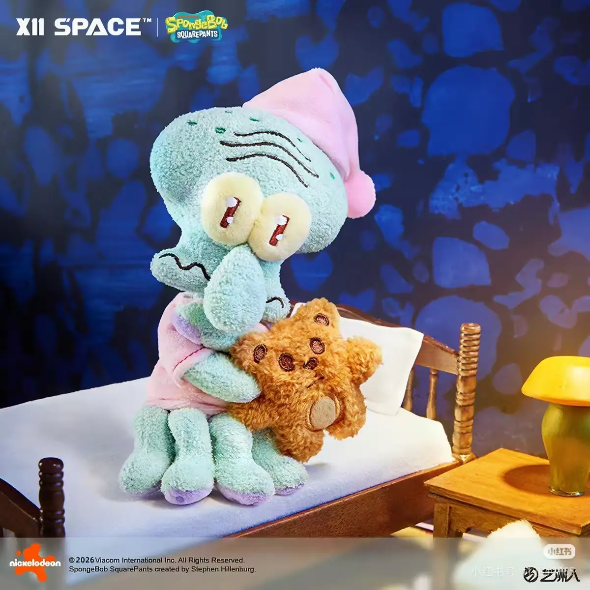 （03）XII SPACE Squidward's Day Series Plush Blind Box