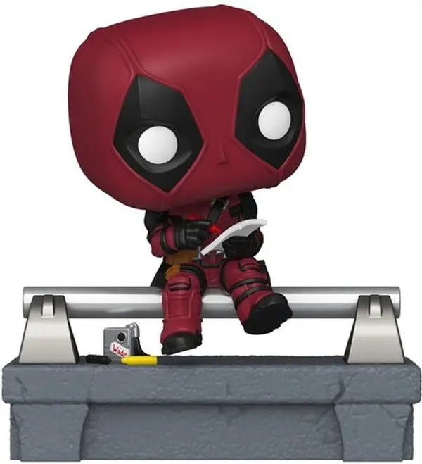 Funko POP! Deluxe: Deadpool - Deadpool on Bridge (Marvel)  [COLLECTIBLES] Deluxe Ed, Vinyl figurine/statue, Collectible