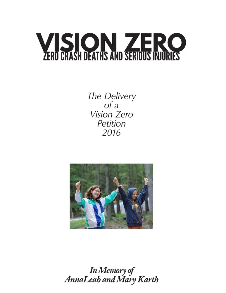 USED-The Vision Zero Petition by Karth, Marianne (Paperback)