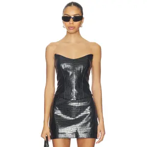 NBD Yaz Bustier in Black