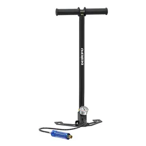 DEDEPU brand factory direct sales, 3-level manual air pump, specially used for inflating small gas cylinder scuba diving respirators, the air pump can be recycled and has a high cost performan