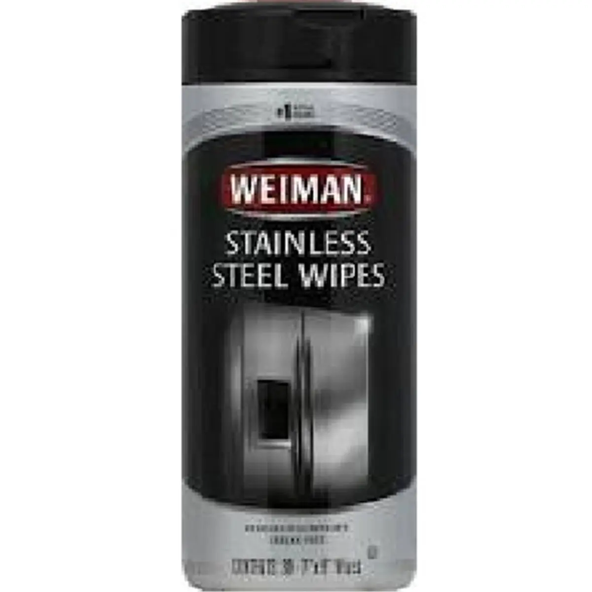 Weiman Stainless Steel Cleaning Wipes - 4 Packs (30 per Pack), Kosher Safe Household & Kitchen Wipes for Grease Removal, Surface Repel Protection