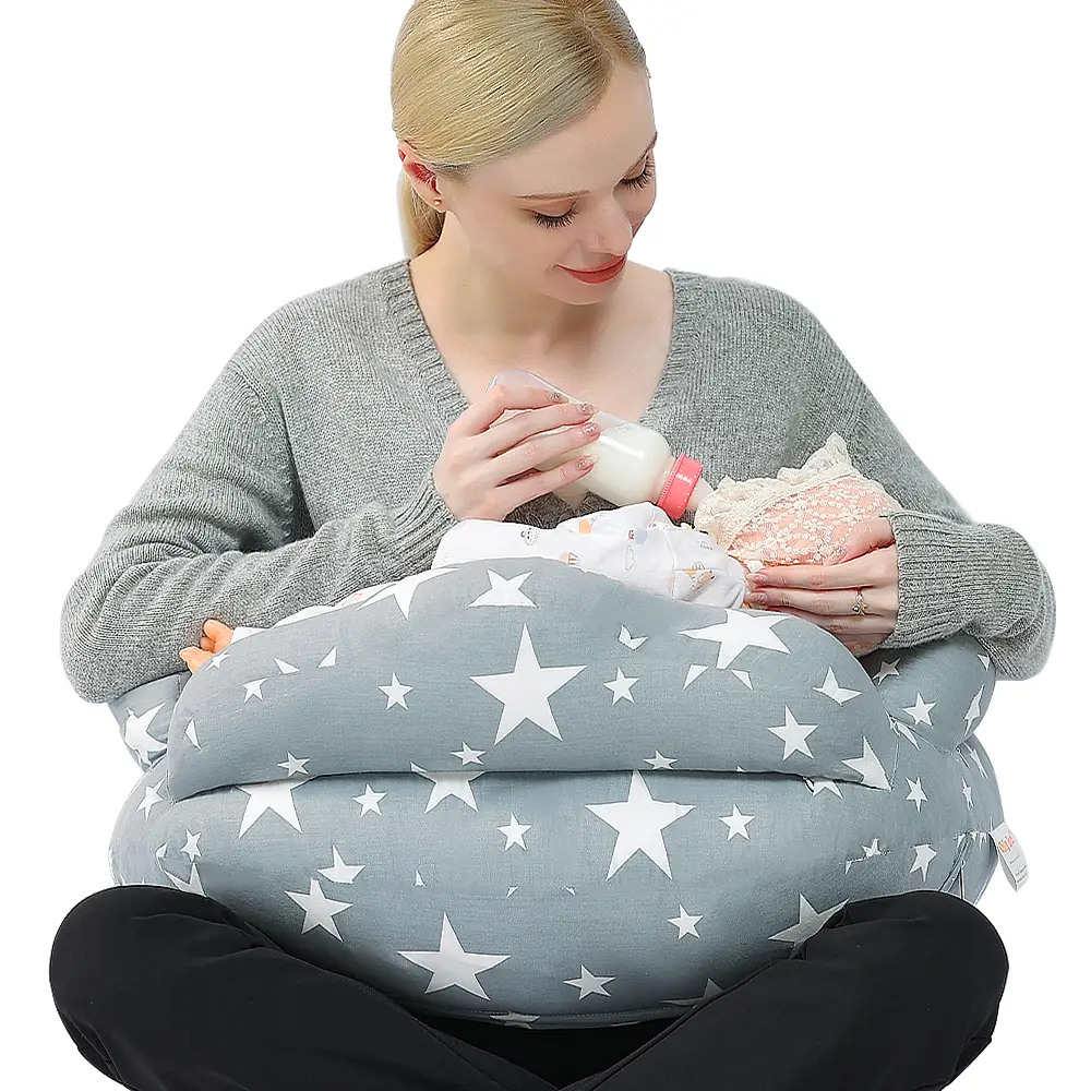 Chilling Home Nursing Pillow For Breastfeeding, Baby Nursing Pillow For Newborn, Nursing Essentials For Bottle And Breastfeeding, Breast Feeding Pillo