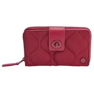 Samantha Brown To-Go RFID Turn Lock Quilted Wallet