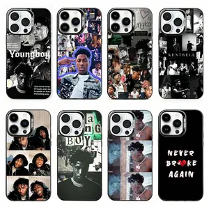Y-Youngboy Never Broke Again Phone Case For iPhone 17 Promax 16 15 14 13 12 11 Pro Max Plus Air & Samsung S26 S25 S24 S23 S22 S21 FE Ultra Plus Anti-Fall Transparent shockproof protection Soft silicone Back Cover