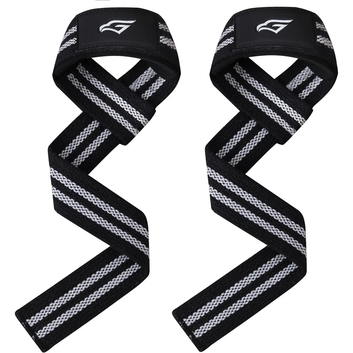 Lifting Straps - 24-inch Heavy Duty Weightlifting Wrist Straps with 4mm Padding - Non-Slip Grip for Powerlifting, Strength , Bodybuilding - Durable, Comfortable Workout Straps for Men & Women