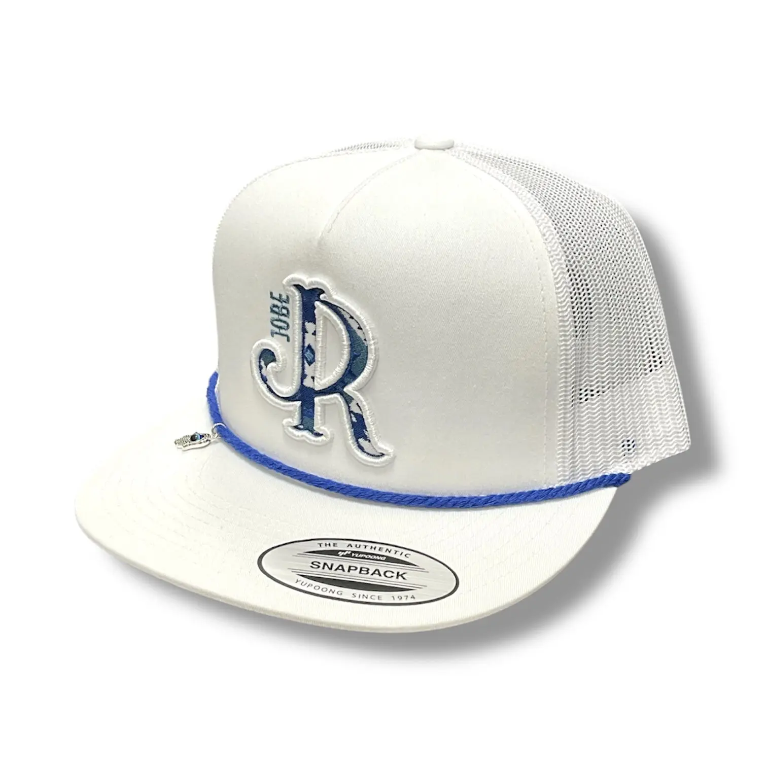 JJR Brand - Blue Aztec White Rope JJR Brand - Blue Aztec White Rope