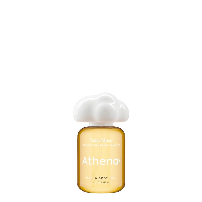 Solar Muse - Athena Club Hair & Body Mist | Fine Fragrance | Lightweight & Layerable | Long-Lasting Wear | Dual-Purpose for Hair + Body