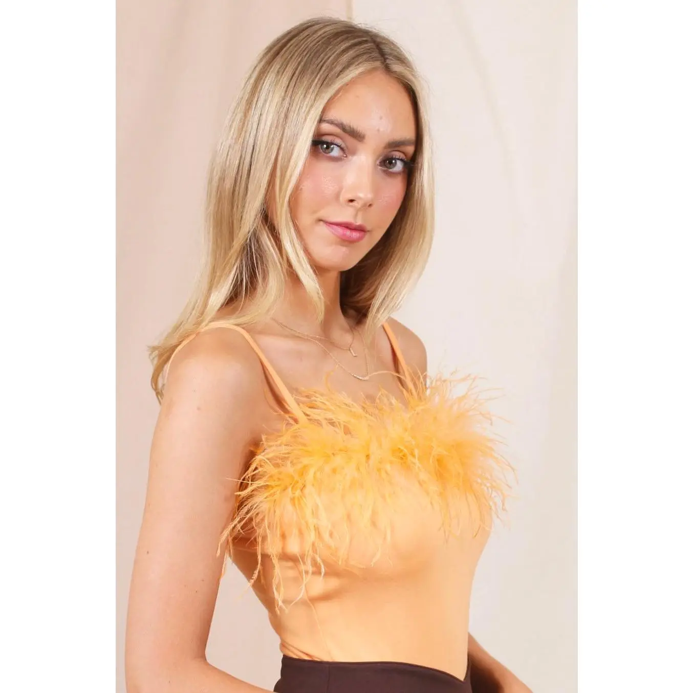 Feather Bodysuit