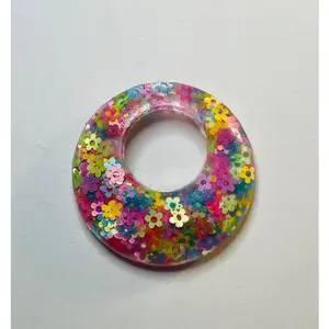Flowers Circle Pendant