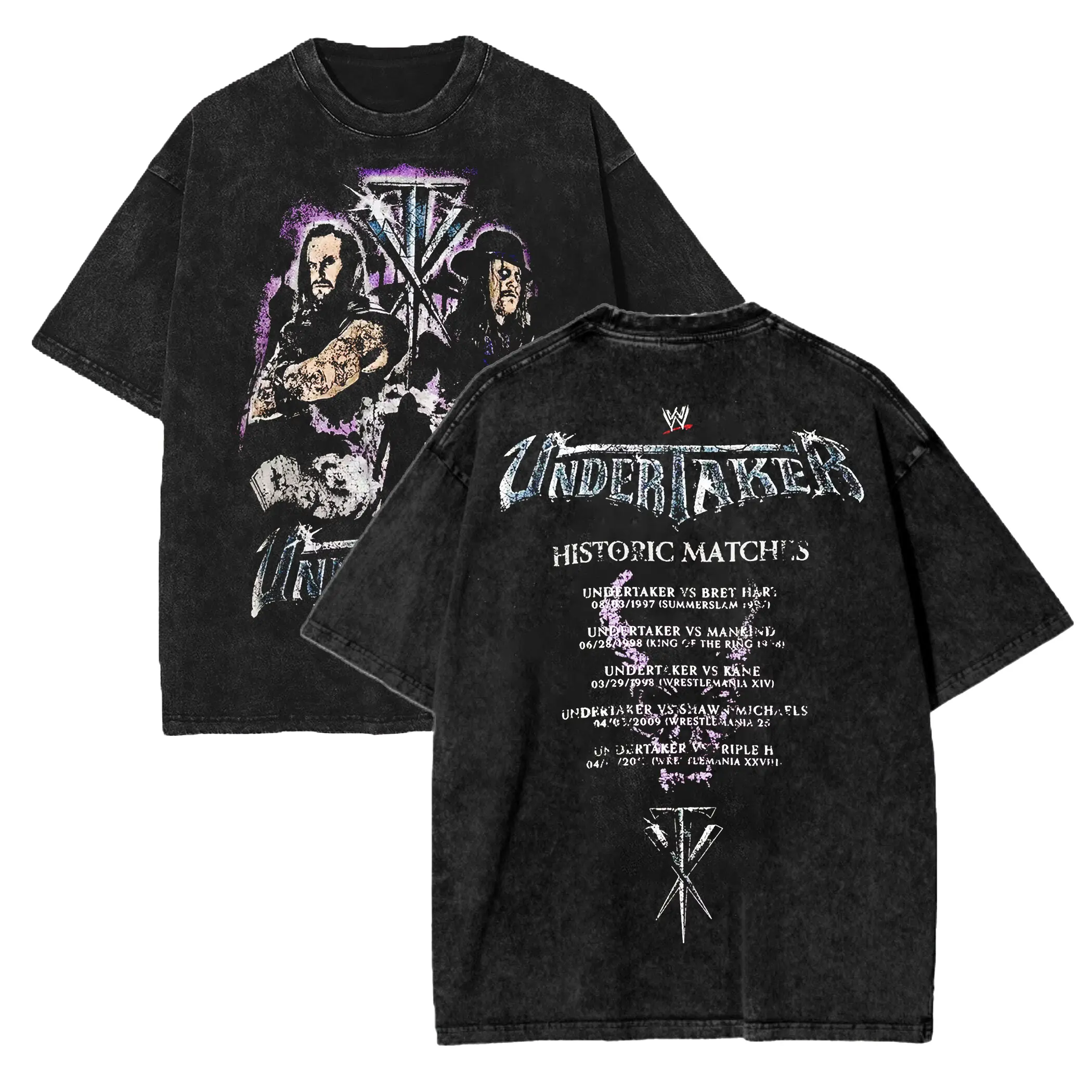 Undertaker iconic wash tee, The Undertaker Graphic Wash Shirt, Sweater, Hoodie, Unisex Sport Tee for Fans, Wrestling Sport Shirt, gift for him, gift for fan