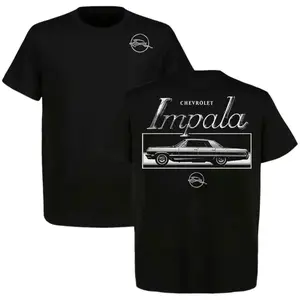 Classic Chevrolet Impala Graphic Tee - Vintage American Muscle Car, Car Lover Tee, Gift Tshirt, Cotton T-shirt Gift
