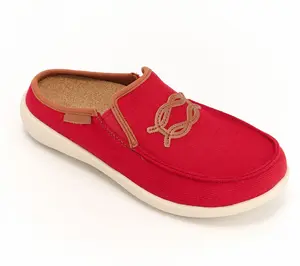 Revitalign OrthoticCanvas Nautical Mules - Siesta Eternity
