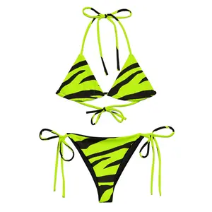 Latina Fashion- Latina Rocks Neon Safari String-Bikini