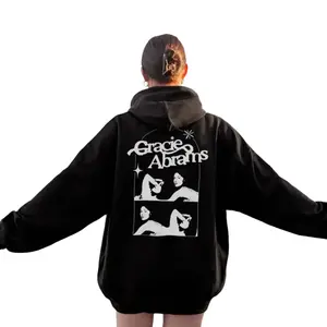 Gracie Abrams Merch Aesthetic Trendy Oversized Hoodie Fabric Loose Menswear Garment
