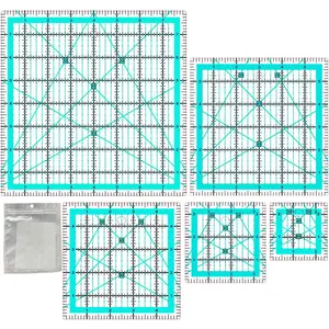 Quilting Rulers Quilting Templates Square Ruler (2.5",3.5", 5", 6",8")