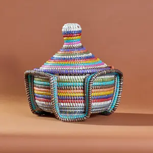 Afua Lidded Basket