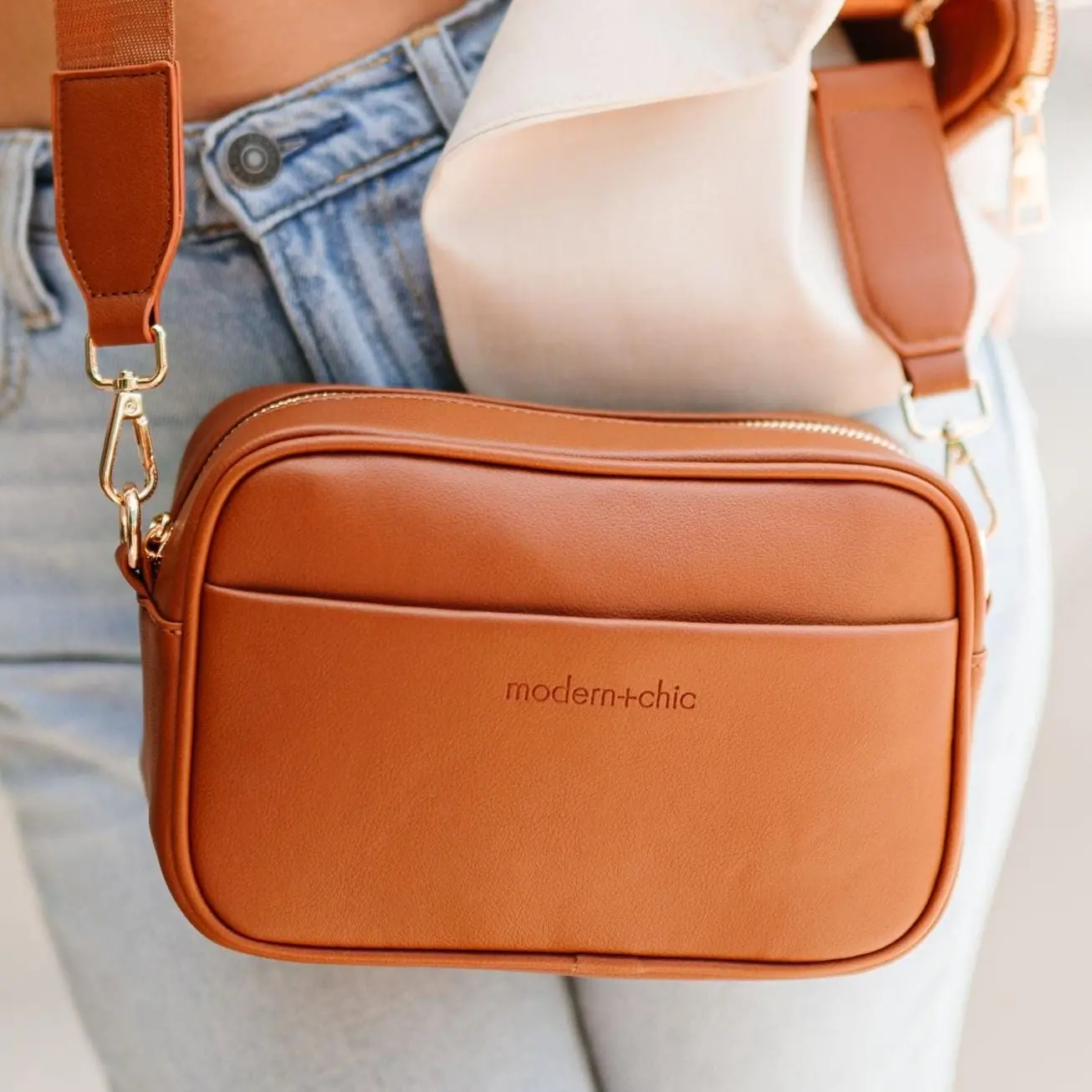 Signature Camera Bag | Gifts for Her | Camera Bag | Quality Vegan Leather Bag | Crossbody Bag