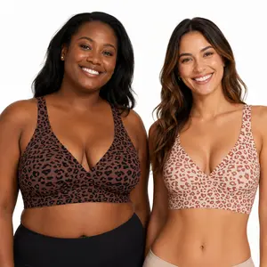 Jelly Bras Women Seamless Lift Bra Wireless Push Up No Underwire Full Coverage Plus Bras Comfort Supportive Sports T-Shirt Bra