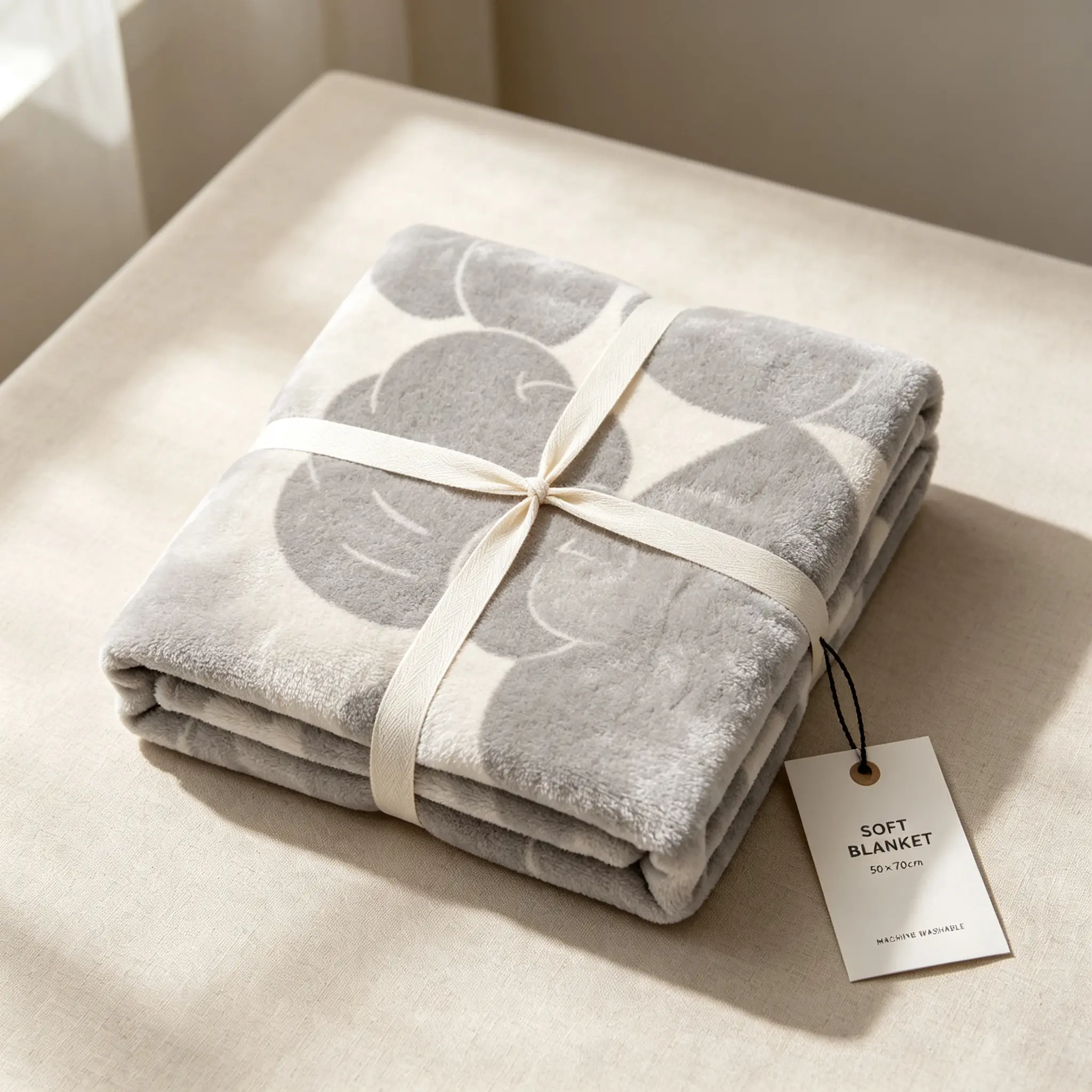 Cozy Lightweight Throw Blanket - Decorative Bedding & Couch Accessory for Indoor, Outdoor All-Season Daily Use