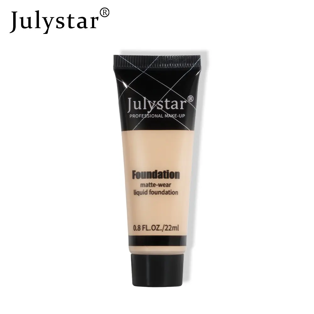 Julystar beauty face moisturizing matte foundation oil control waterproof sweatproof non-removal concealer foundation Makeup Cosmetic Moisturizer Moisture Hydrating Hydrate