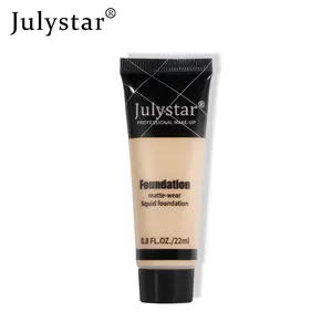 Julystar beauty face moisturizing matte foundation oil control waterproof sweatproof non-removal concealer foundation Makeup Cosmetic Moisturizer Moisture Hydrating Hydrate