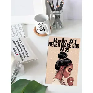 Prayer Journal With Prompts and Exercises: Rule #1 Never Make God #2