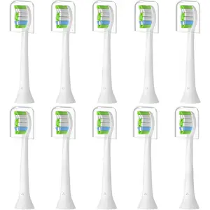 Replacement Toothbrush Heads(10-pc) Compatible with Philips Sonicare Electric Tooth Brush Electric Tooth Brush Refill