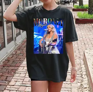 Megan Moroney Live Concert T-Shirt, Megan Moroney Graphic Tee, Vintage Style Bootleg Merch, Country Music Fans Gift, Unisex Menswear Womenswear