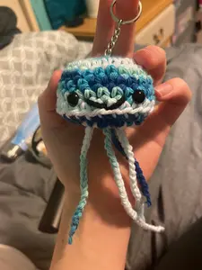 Jellyfish Keychain