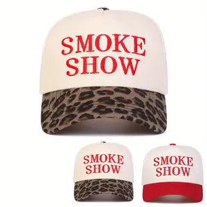 Unisex Letter Embroidered Patchwork Baseball Cap Outdoor Adjustable Sunscreen Leisure Hat Spring Autumn Travel Tourism Beach Vacation