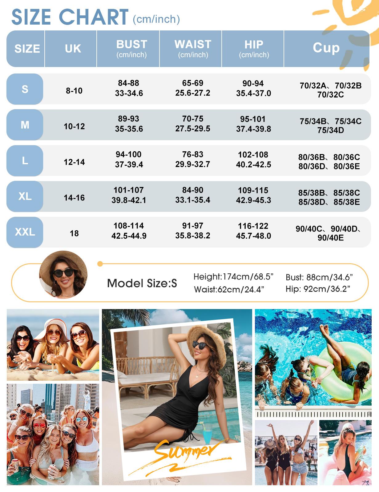 Women One Piece Swimsuits Tummy Control Swim Dress Front Cross Bathing Suits Mesh Sheer Sarong Wrap Slimming Swimwear