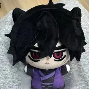 2026 new 10 Cm Anime Killer Seven Cosplay Handsome Cotton Doll Body Change Clothes Sitting Position Figures Soft Plushies Toy Xmas Gift