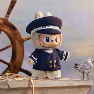 POP MART De Vliegende LABUBU-Captain Series Vinyl Plush Doll