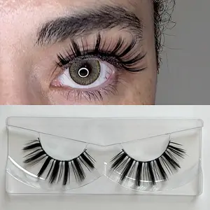 Dramatic Volume Spiky False Eyelashes 25mm Strip Lashes Spotlight by Labo Glam