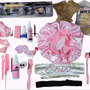 25 Piece Wig Kit with Custom Head Scarf