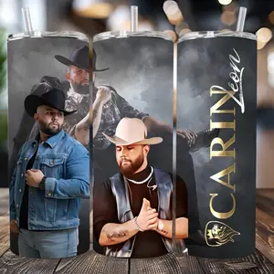 Carin Leon 20oz Custom Tumbler - Perfect for Your Beverage Needs - Bottle, Drinkware