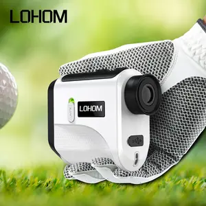 660 Yards 600Meter Golf Rangefinder: Tournament Legal, Flagpole Lock, Vibration, 6.5X Rechargeable Range Finder For Golfing & Hunting