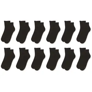 Hanes Mens Double Tough Ankle Socks