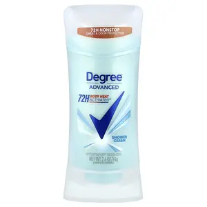 Degree Advanced, 72H Body Heat Activated™, Antiperspirant Deodorant, Shower Clean, 2.6 oz (74 g)
