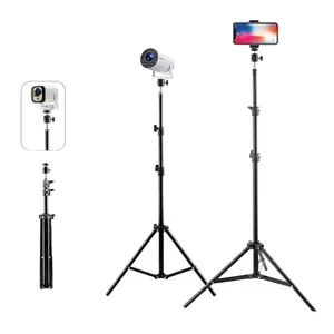 Portable Projector Stand, Telescopic Stand, 1 Count Desktop Retractable Projector Bracket, Floor Stand for Projector, Camera Accessories for Home Office, for Screen Projector, Videography Equipment