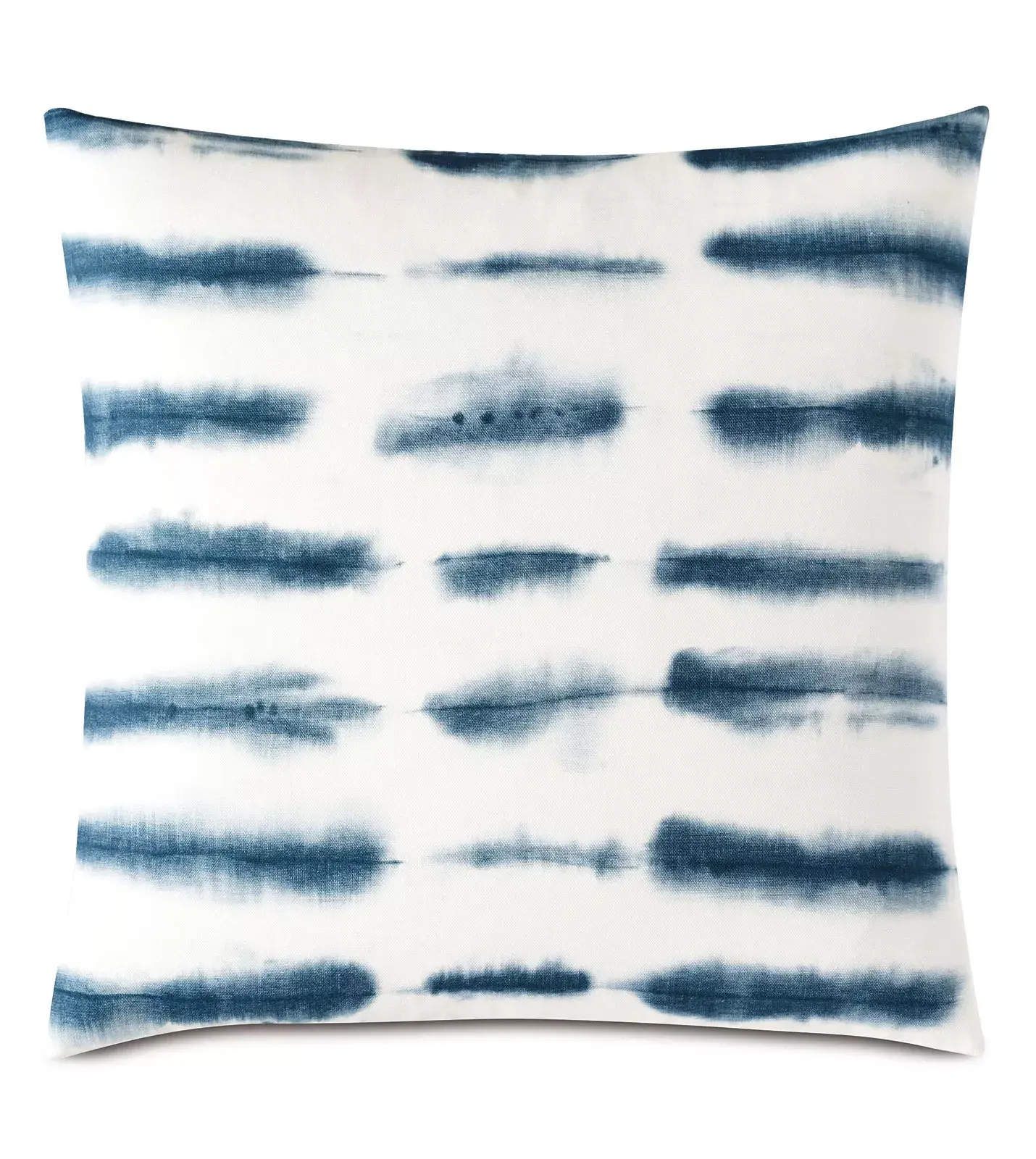Blue and White Abstract Pillow