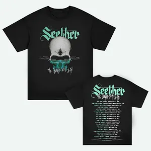 Seether Band The Surface Seems So Far Tour 2025 Rock Band Merch T-Shirt