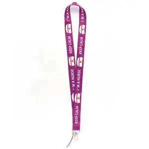 Keep Calm I'm a Nurse Lanyard Leychain - Perfect for Nurses phone chain keychain girl car nurse gift