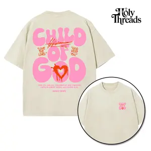 [Holy Threads] Ch1ld Of God Love The Lord Unisex Washed T-shirt Vintage Tee Jesus Shirt Jesus Tee Christian Merch Christian Apparel God Apparel Faith Clothing Christian Bible Shirt