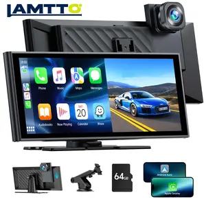 【JumpstartSale】LAMTTO 9.26" Wireless CarPlay Screen | 4K Front & 1080p Rear Cameras Dash Cam | Mirror Link | Loop Recording | Your All-in-One Driving Safety Guardian！| Gifts